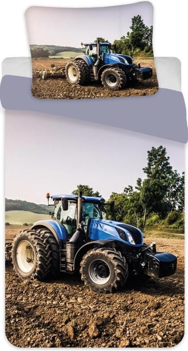 Actual product image MCU Tractor bed linen 140 x 200, 100 per cent cotton