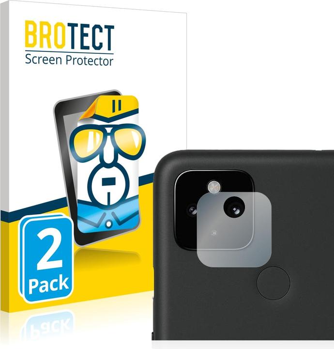 Actual product image BROTECT Screen Protector Clear (2 Piece, Google Pixel 4a 5G)