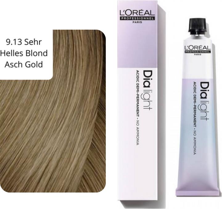 Actual product image L'Oréal Professionnel Slide Light (9.13 milkshake ash gold)