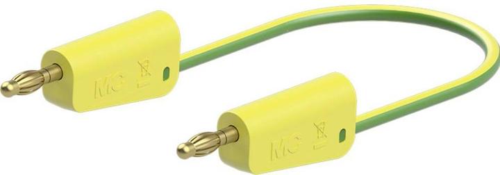 Produktbild Stäubli LK-4A-F25 Messleitung ( - ) 100 cm Gelb, Grün 1 St.