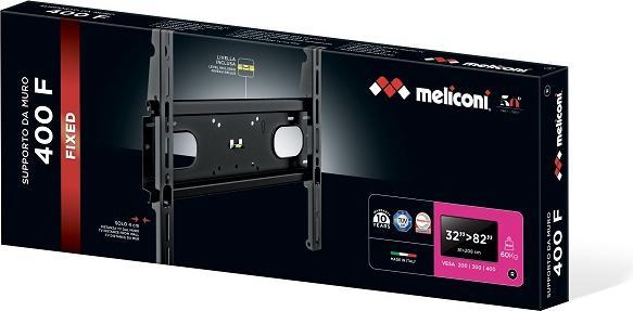 Image du produit Meliconi SlimStyle 400F Support TV mural pour 3250 (Mur, 80", 60 kg)