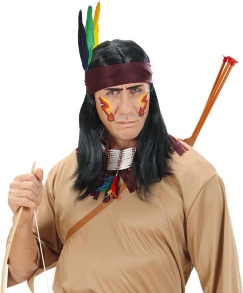 Produktbild Widmann Indianerfederset 12 Federn (One Size)