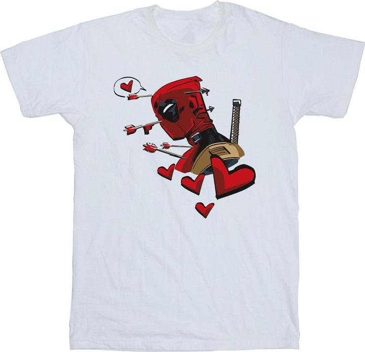 Immagine prodotto Deadpool Love Arrow Maglietta Ragazze (116)