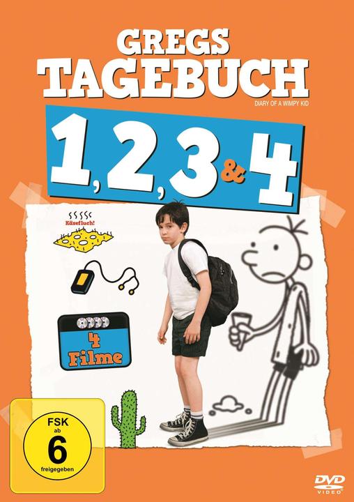 Produktbild Disney Interactive Studios Gregs Tagebuch 1-4 (DVD, 2020, Englisch)