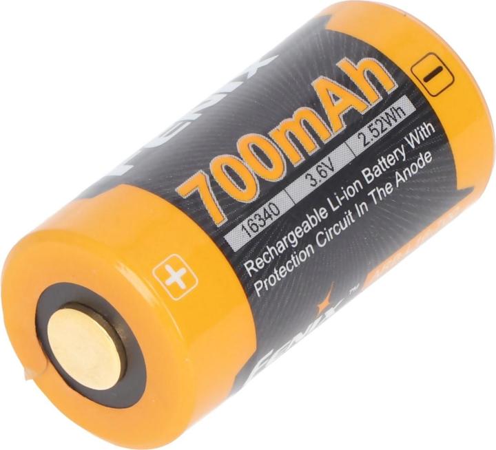 Produktbild AccuCell Akku CR123 A mit AkkuShop Transportbox (1 Stk., 16340, 700 mAh, Akku)
