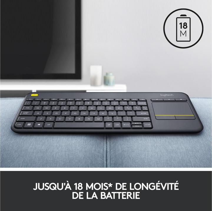 Image du produit Logitech K400 Plus (CH, Sans fil)