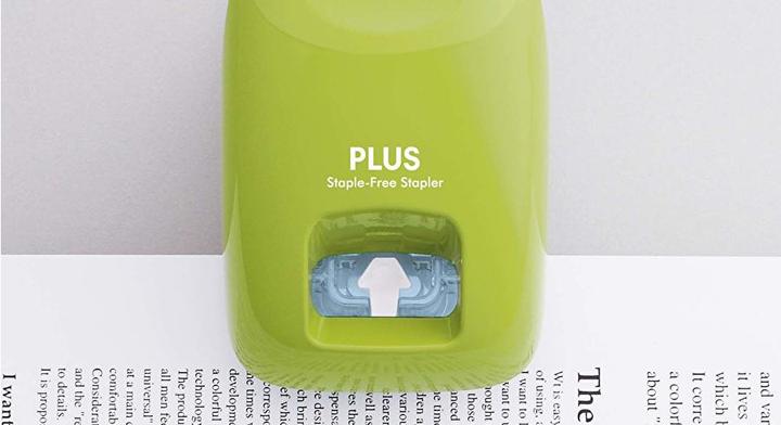 Actual product image Wedo Stapler 10 pages, green (10 Sheets)