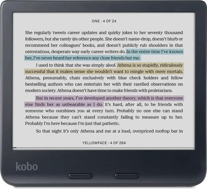 Actual product image Kobo Libra Colour (7", 32 GB, Black)