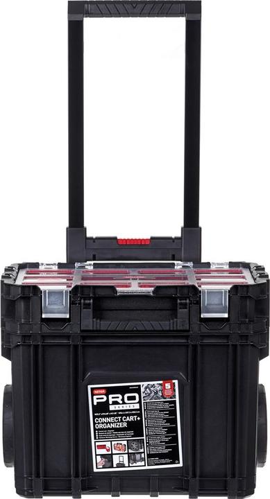 Actual product image Keter Connect tool trolley and assortment box