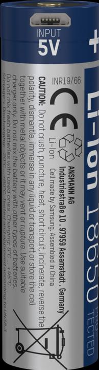 Produktbild Ansmann Li-Ion 18650 (1 Stk., 18650, 2600 mAh)
