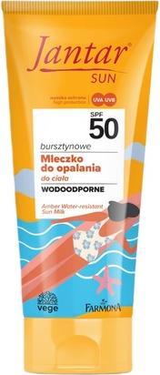 Productafbeelding NoName Jantar Zon Amber Waterproof Bruiningsmelk Spf 50 200ml (Zonnemelk, SPF 50, 200 ml)
