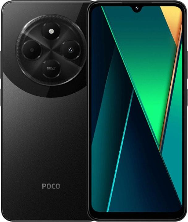 Xiaomi Poco C75 (128 GB, Schwarz, 6.88", Dual SIM, 50 Mpx, 4G)