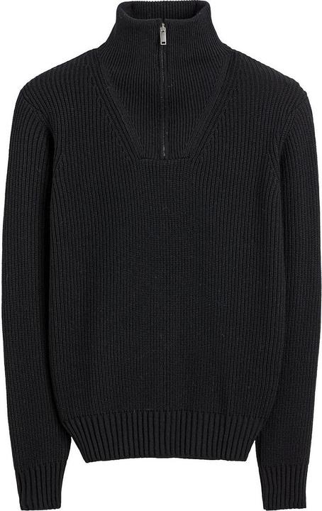 La Redoute Collections Warmer Strickpullover im Troyer-Stil