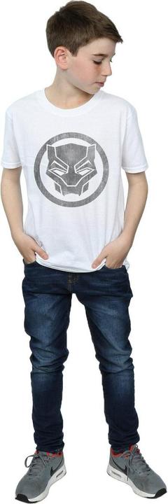 Produktbild Jungen Black Panther Distressed Icon TShirt (140, 146)