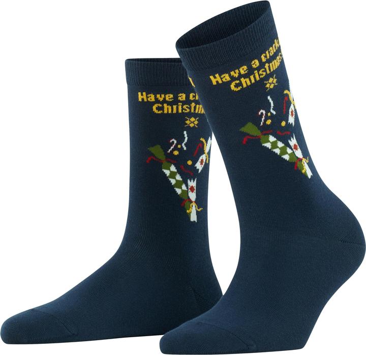 Burlington Socken "X-Mas Cracker" marine (36 - 41)