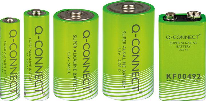 Produktbild Q-Connect Alkaline Batterien (20 Stk., AAA, 1080 mAh)