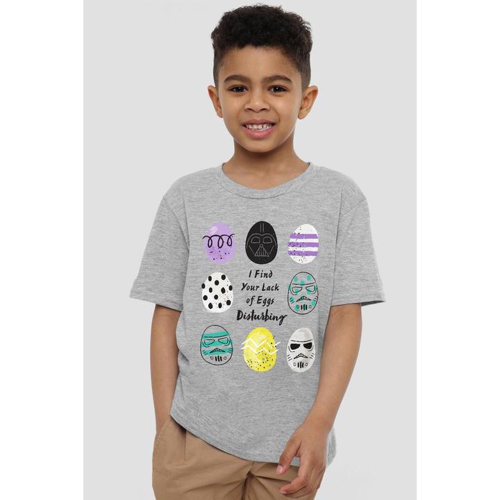 Image du produit Star Wars - T-shirt YOUR LACK OF EASTER EGGS DISTURBING - Enfant (140)