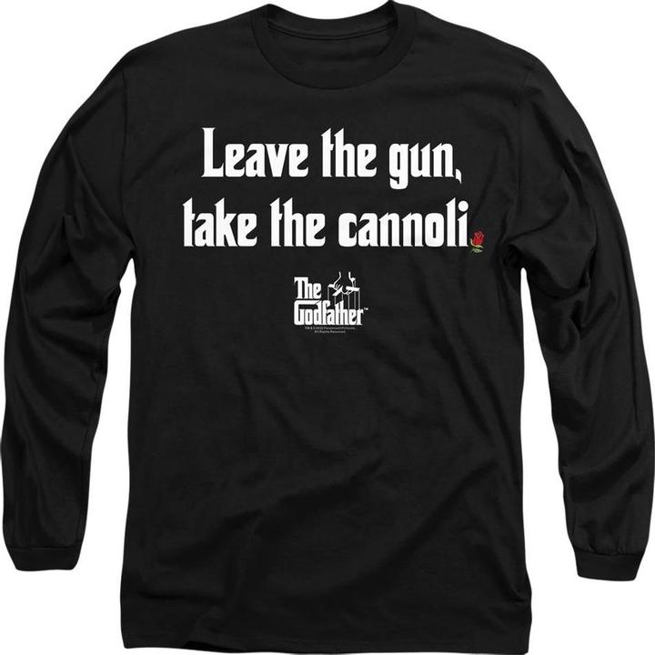 The Godfather Gun Cannoli TShirt (XL)