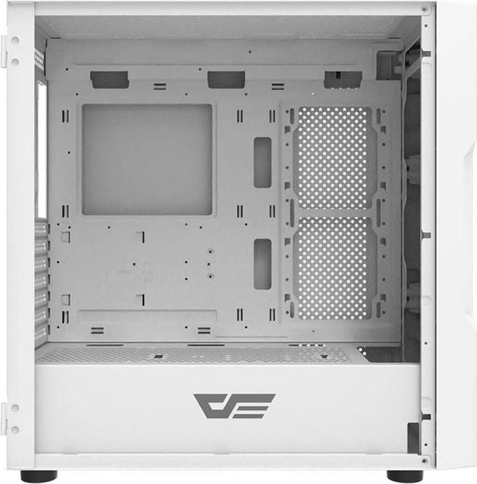 Produktbild Darkflash Tech DK431 computer case + 4 fans (white) (ATX, E-ATX, mATX)