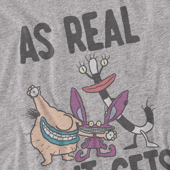Image du produit Aaahh!!! Real Monsters - T-shirt AS REAL AS IT GETS - Adulte (XXL)