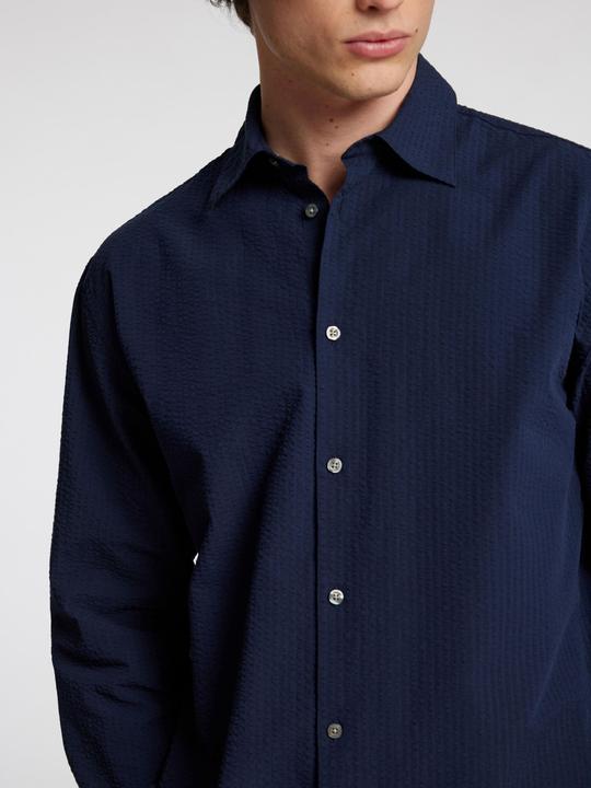 Produktbild Selected Homme Seersucker Langarmhemd (S)
