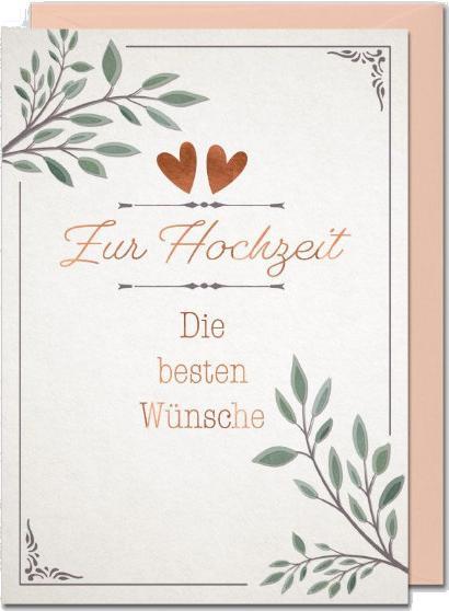 Vermählungskarte