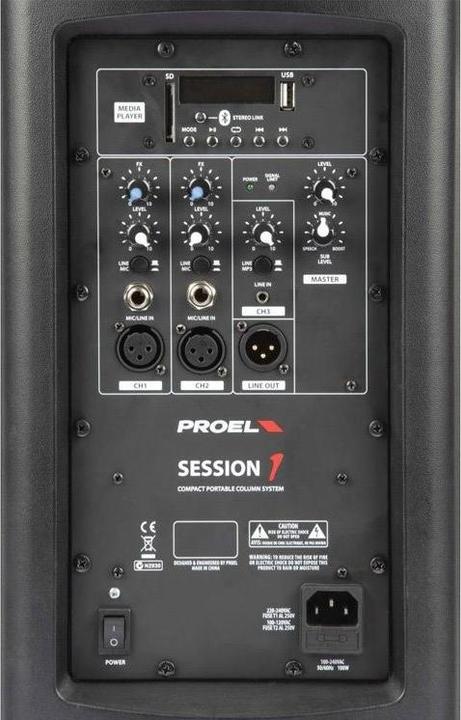 Actual product image Proel Pr Session1 (Active, 1x 400 W)