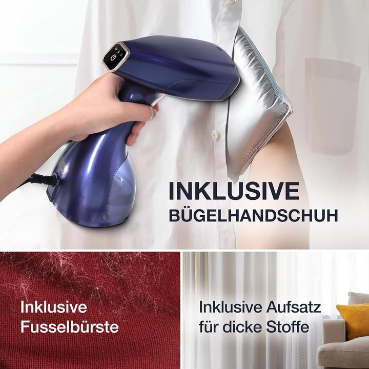 Produktbild Lebenlang Dampfbügeleisen (1500 W, 25 g/min)