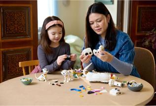 Produktbild LEGO Die Welpen Lucky und Penny aus 101 Dalmatiner (43271, LEGO Disney)