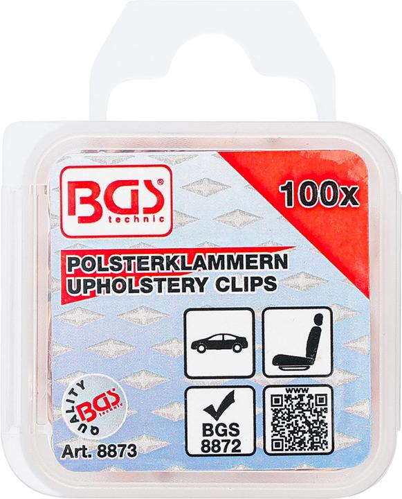 Productafbeelding BGS Bekledingsclips | 100 st. (100 Bladen)
