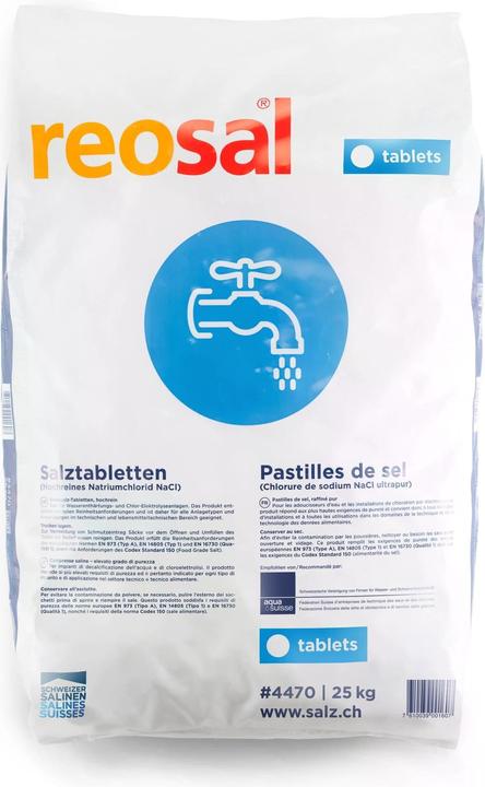 Produktbild Reosal Regeneriersalz (25000 g)