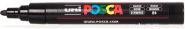 Immagine prodotto Posca Marchio PC-5M a punta tonda (Nero, 1.80 mm, 1 x)