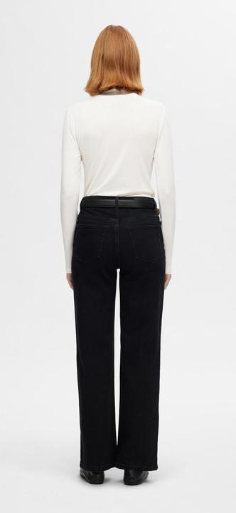 Image du produit Selected Femme Basic Haut à col haut avec manches longues (XXL)