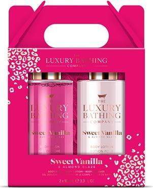 Grace Cole Körperpflege-Geschenkset Vanille-Mandel 3 Stück (Körperpflegeset)