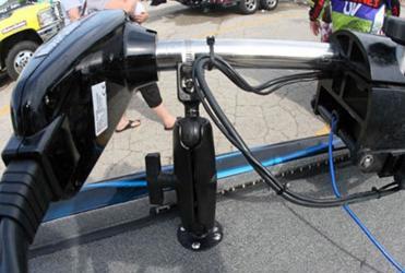 Actual product image RAM Mounts Hinge support for Stabil. Motor
