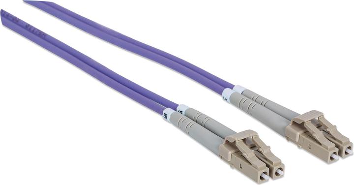 Actual product image Intellinet Fiber optic connection cable LC/LC Multimode OM4 (CAT6, 1 m)