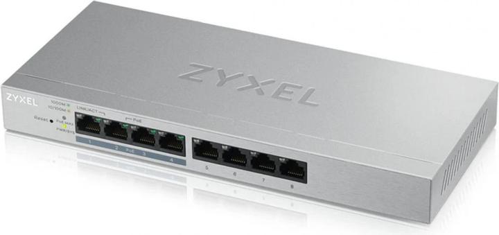 Zyxel GS1200-8HP: 8Port-PoE+-Switch, V2 (8 Ports)