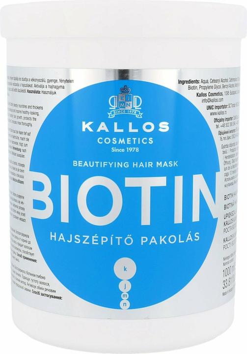 Image du produit Kallos Cosmetics biotine (1000 ml)
