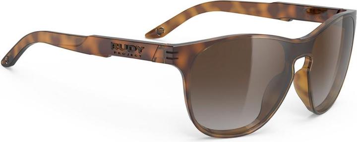 Actual product image Rudy Project Soundshield glasses (Demi Turtle Gloss, brown deg)