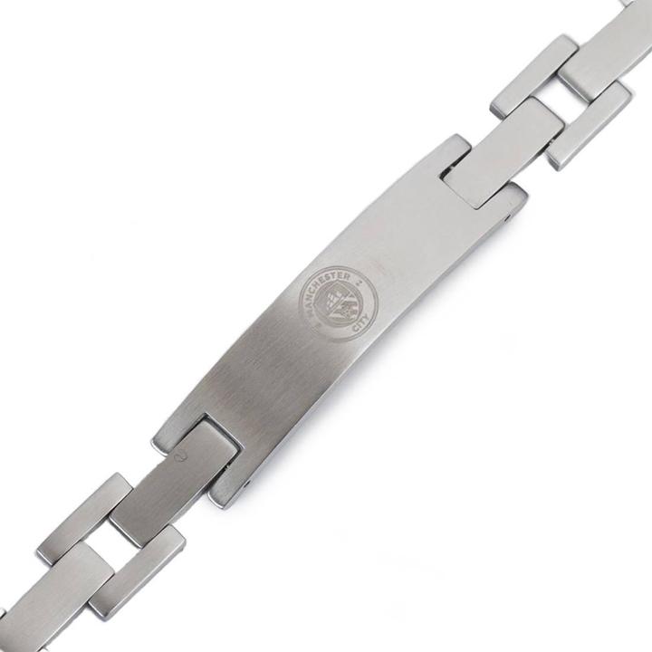 Image du produit Manchester City FC - Bracelet (22 cm, Matériau 100% synthétique)
