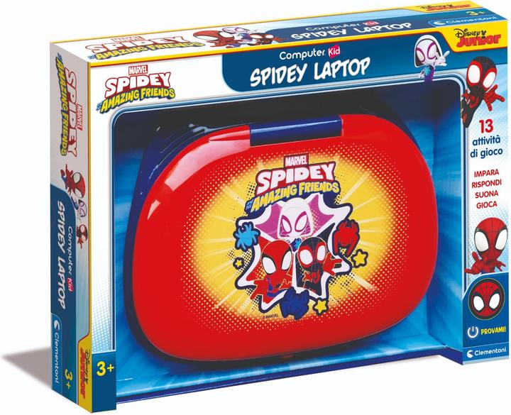 Actual product image Clementoni Spidey Laptop 3+ (Italian, English)