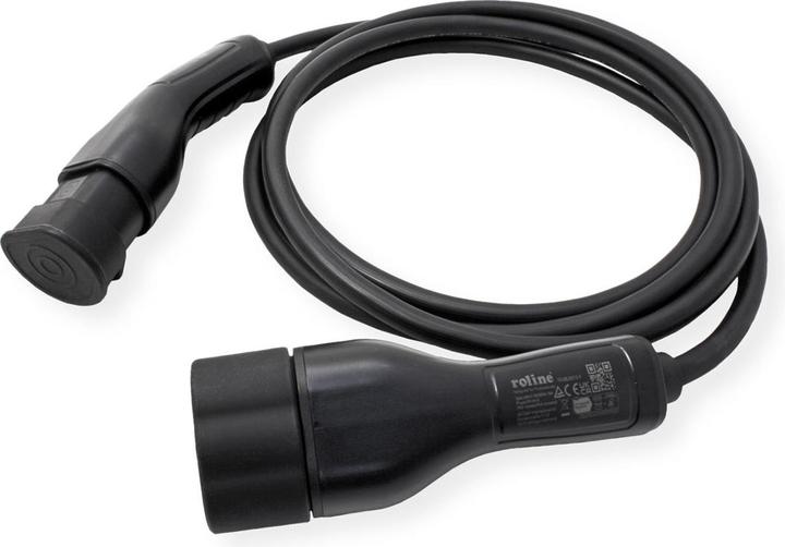 Actual product image Roline E-car charging cable (Type 2, 11 kW, 16 A, 7.50 m)