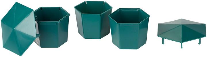 Image du produit Exbuster Pièges à limaces bio Premium sans produits chimiques ni poison, lot de 12