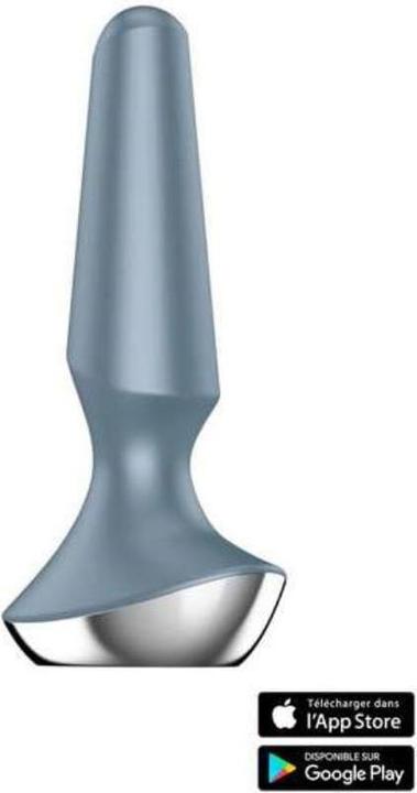 Immagine prodotto Satisfyer Vibratore Plug-ilicious 2 Plug - Ice Blue