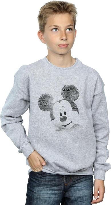 Produktbild Disney Mickey Mouse Text Face Sweatshirt Jungen (152, 158)