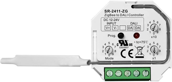 Image du produit Sunricher Contrôleur 4 en 1 ZigBee 3.0 vers DALI DT6 & DT8