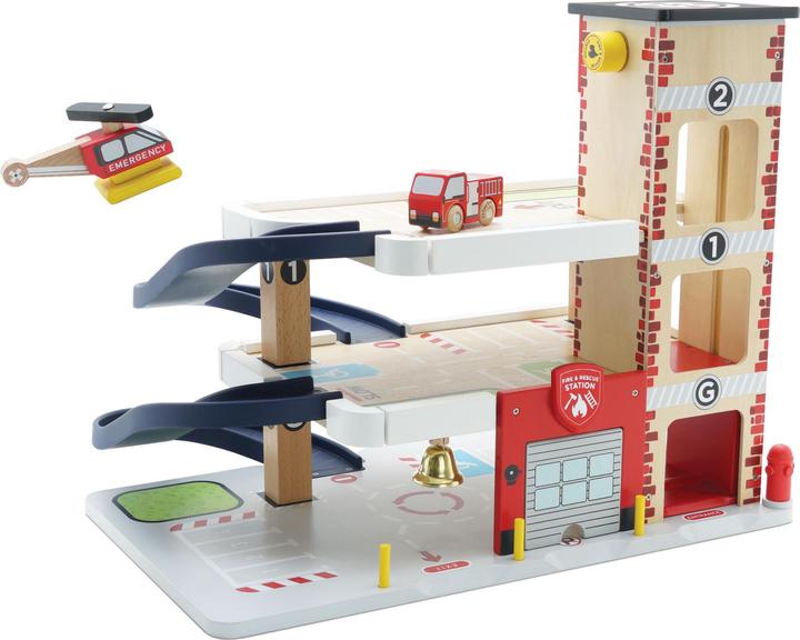 Actual product image Le Toy Van Fire and rescue station