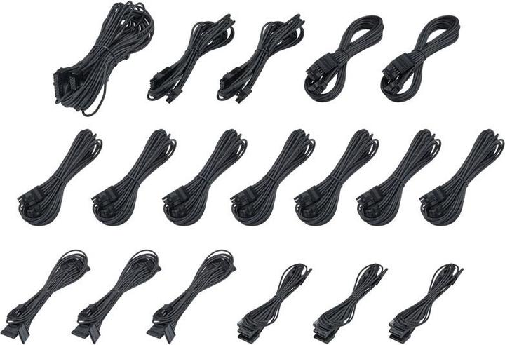 Image du produit Phanteks Revolt Cable Kit, kit complet - noir