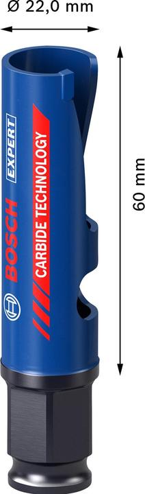 Productafbeelding Bosch Professional Zubehör Expert gatenzaag voor bouwmateriaal, 22 x 60 mm (22 mm)