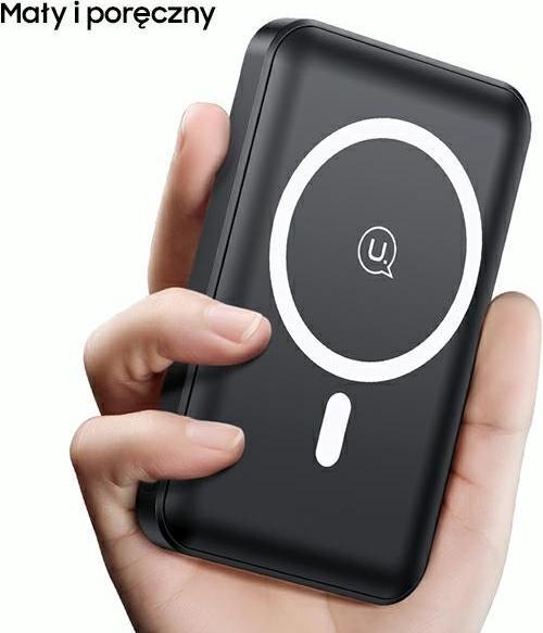 Actual product image Usams Magnetic Wireless Fast Charging Power Bank (10000 mAh, 22.50 W, 15 Wh)
